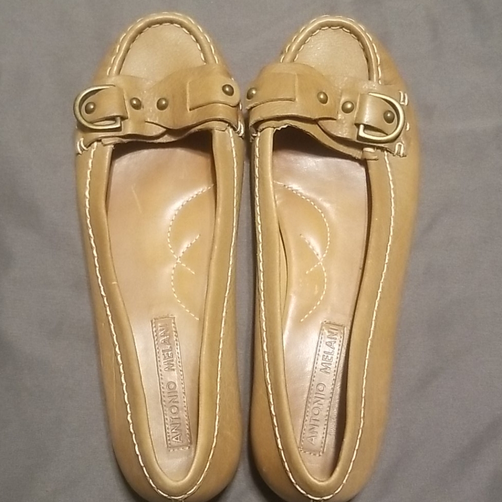Antonio Melani Tan Leather Shoes